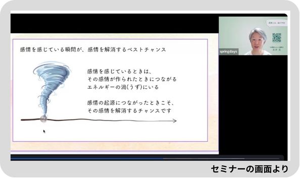 セミナーの画面_渦